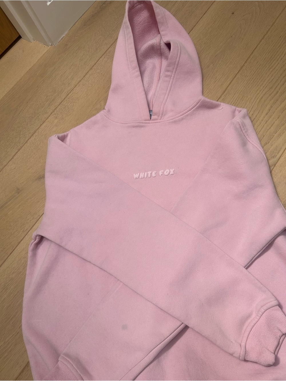 WHITE FOX HOODIE XXS - good condition minor imperfections shown